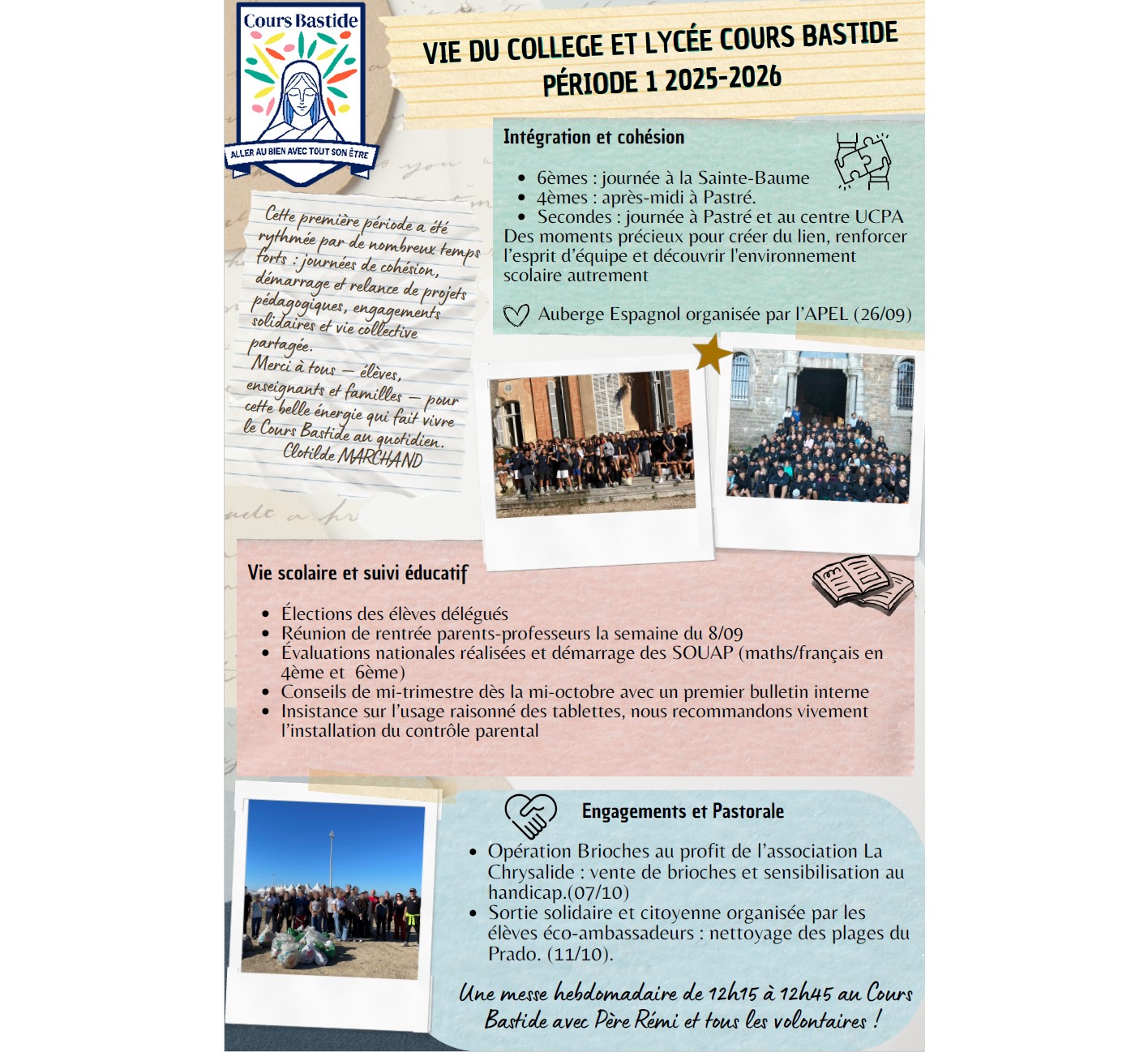 Cours Bastide Établissement scolaire à Marseille - La vie de l'école 4