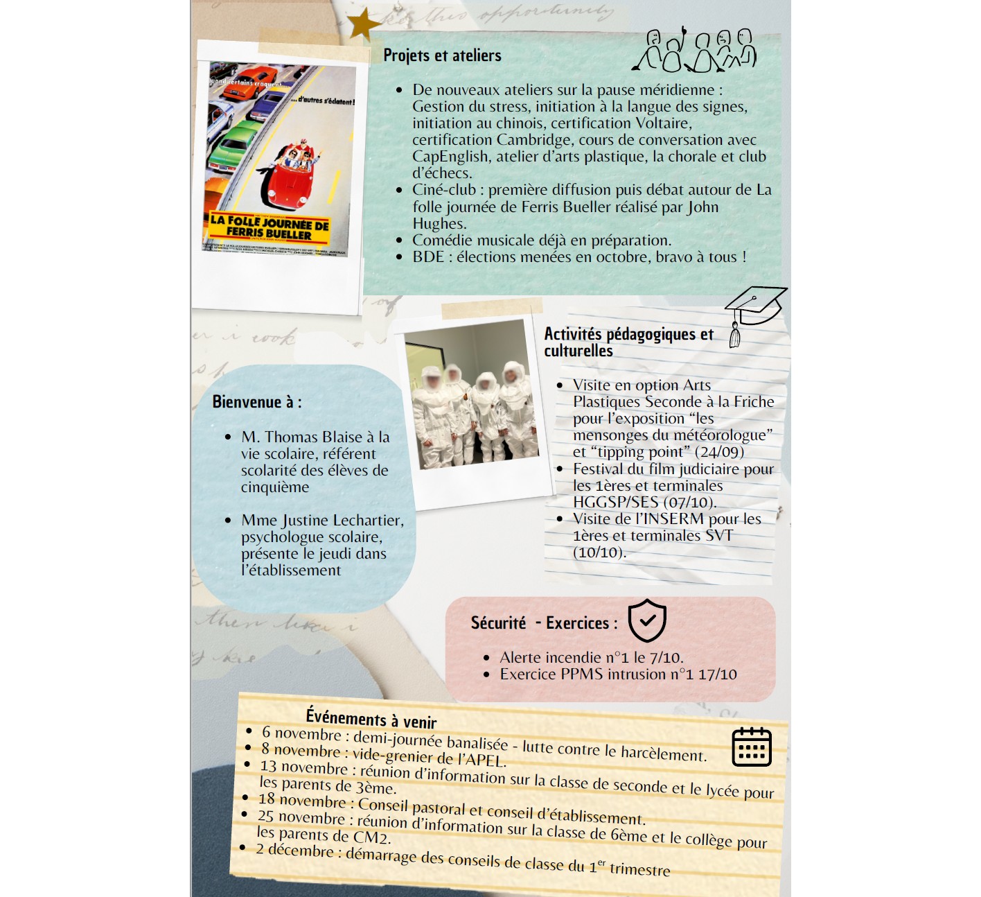 Cours Bastide Établissement scolaire à Marseille - La vie de l'école 6