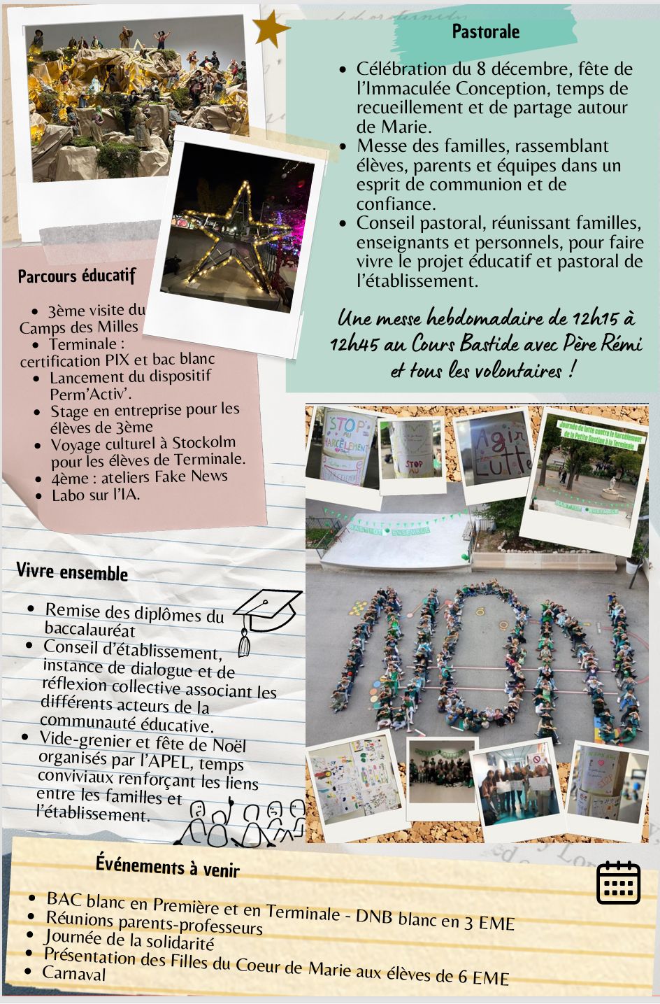 Cours Bastide Établissement scolaire à Marseille - La vie de l'école 17